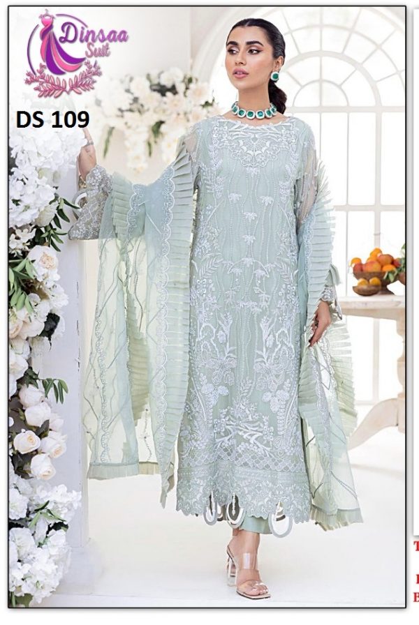 DINSAA SUITS DS 109 NUREH VOL 1 SALWAR KAMEEZ WHOLESALER