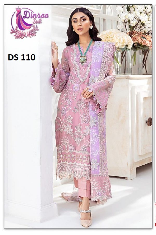 DINSAA SUITS DS 110 NUREH VOL 1 SALWAR KAMEEZ WHOLESALER