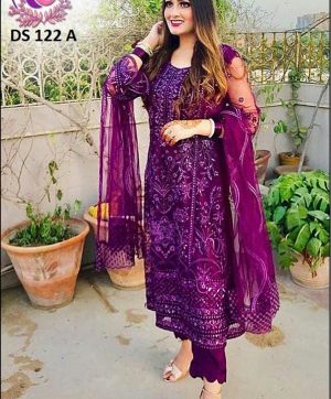 DINSAA SUITS DS 122 A PAKISTANI SALWAR KAMEEZ WHOLESALER