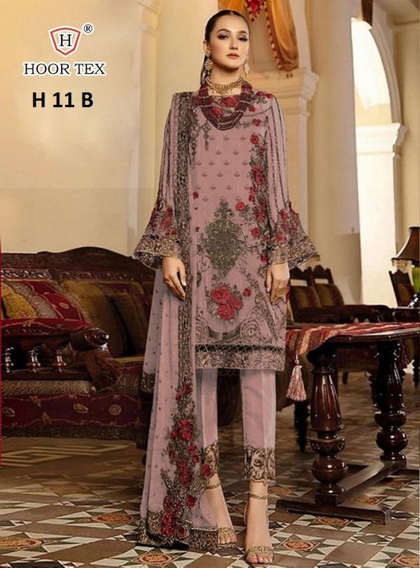 HOOR TEX H 11 B PAKISTANI SALWAR KAMEEZ WHOLESALER