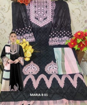 MARIYAH DESIGNER MARIA B 01 SALWAR KAMEEZ WHOLESALER