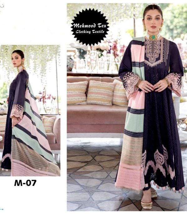 MEHBOOB TEX M 07 PAKISTANI SALWAR KAMEEZ WHOLESALER