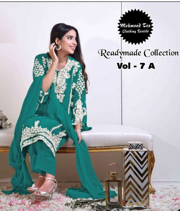 MEHMOOD TEX VOL 7 A READYMADE PREET TUNIC COLLECTION