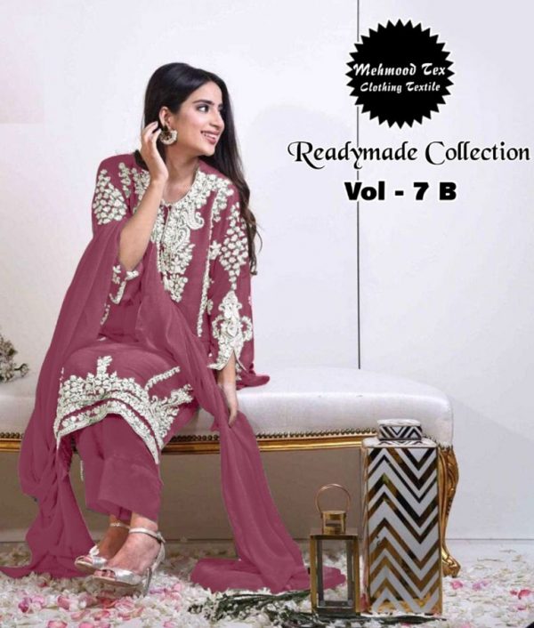 MEHMOOD TEX VOL 7 B READYMADE PREET TUNIC COLLECTION