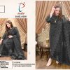 PUSHP 1009 BLACK PAKISTANI SALWAR KAMEEZ WHOLESALER