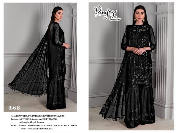 RUNGREZ R 6 B PAKISTANI SALWAR KAMEEZ WHOLESALER