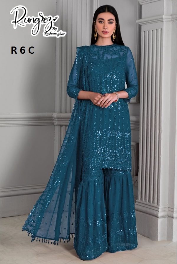 RUNGREZ R 6 C PAKISTANI SALWAR KAMEEZ WHOLESALER