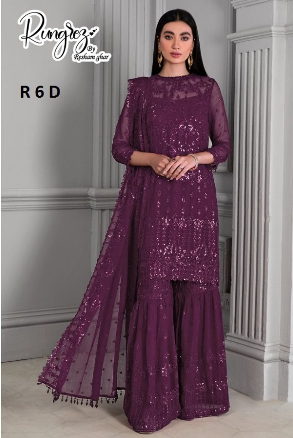 RUNGREZ R 6 D PAKISTANI SALWAR KAMEEZ WHOLESALER