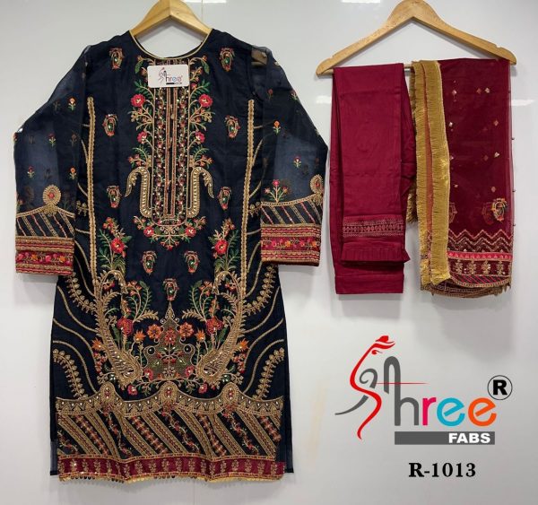 SHREE FABS R 1013 FULL STICHED SALWAR KAMEEZ WHOLESALER