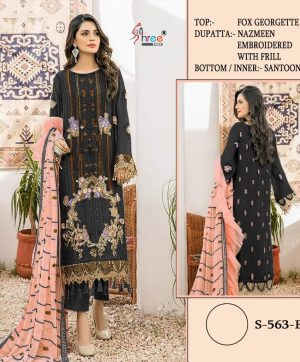 SHREE FABS S 563 E PAKISTANI SALWAR KAMEEZ WHOLESALER