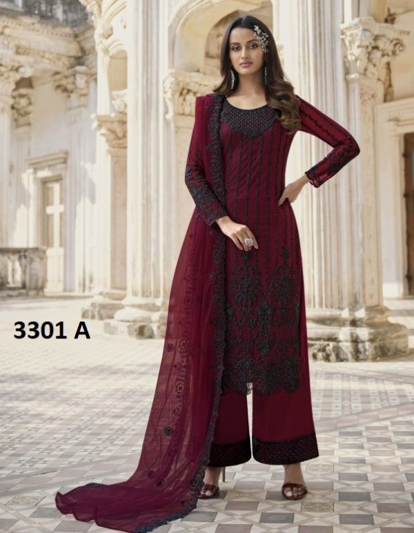 SWAGAT SWATI 3301 A PAKISTANI SALWAR KAMEEZ WHOLESALER