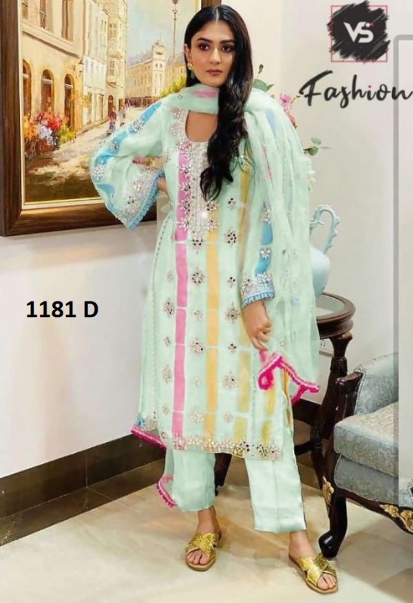 VS FASHION 1181 D PAKISTANI SALWAR KAMEEZ WHOLESALER