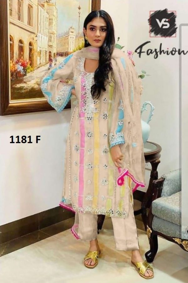 VS FASHION 1181 F PAKISTANI SALWAR KAMEEZ WHOLESALER