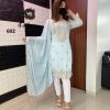 VS FASHION 602 SKY BLUE READYMADE PREET TUNIC COLLECTION