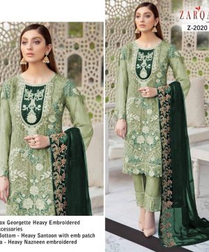 ZARQASH Z 2020 C RAMSHA SALWAR KAMEEZ WHOLESALER