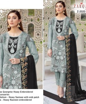 ZARQASH Z 2020 D RAMSHA SALWAR KAMEEZ WHOLESALER