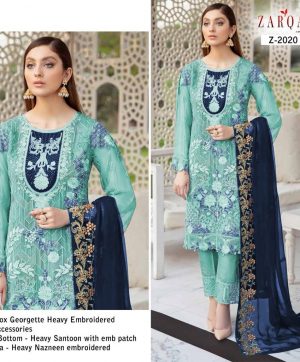 ZARQASH Z 2020 F RAMSHA SALWAR KAMEEZ WHOLESALER