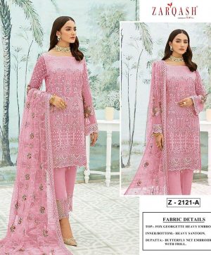 ZARQASH Z 2121 A MEHAK SALWAR KAMEEZ WHOLESALER