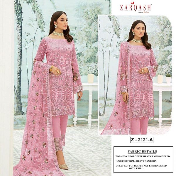 ZARQASH Z 2121 A MEHAK SALWAR KAMEEZ WHOLESALER