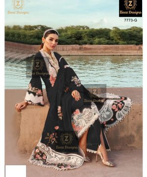 ZIAAZ DESIGNS 7773 G PAKISTANI SALWAR KAMEEZ WHOLESALER