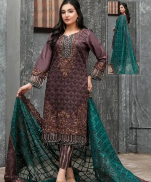 ZAFIRA COTTON KARACHI PRINTED SALWAR KAMEEZ 103