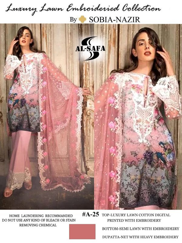 AL SAFA A 25 PAKISTANI SUITS MANUFACTURER