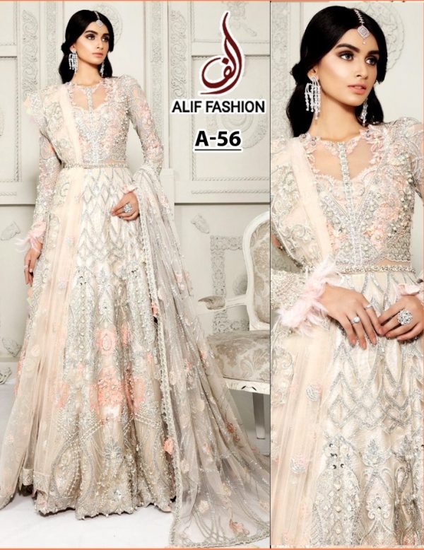 ALIF FASHION A 56 PAKISTANI SUITS IN LOWEST PRICE