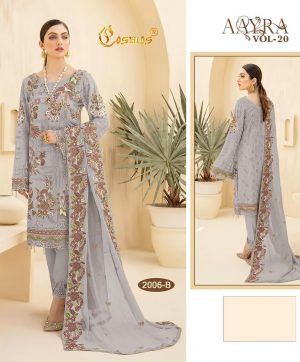 COSMOS 2006 B AAYRA VOL 20 PAKISTANI SUITS IN INDIA