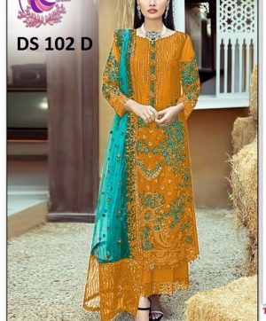 DINSAA SUIT DS 102 D PAKISTANI SALWAR KAMEEZ WHOLESALER