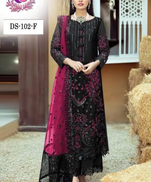 DINSAA SUIT DS 102 F PAKISTANI SUITS IN LOWEST PRICE