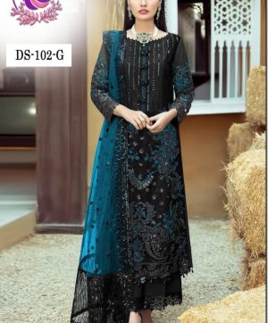 DINSAA SUIT DS 102 G PAKISTANI SUITS IN LOWEST PRICE