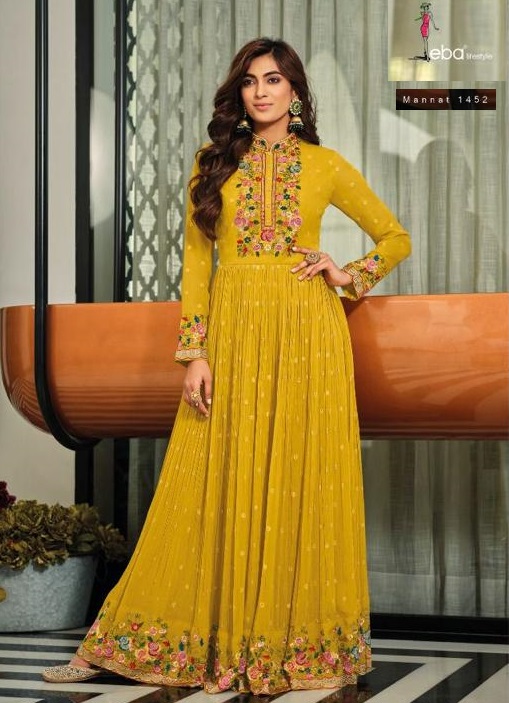 EBA LIFESTYLE MANNAT 1452 READYMADE SUITS MANUFACTURER