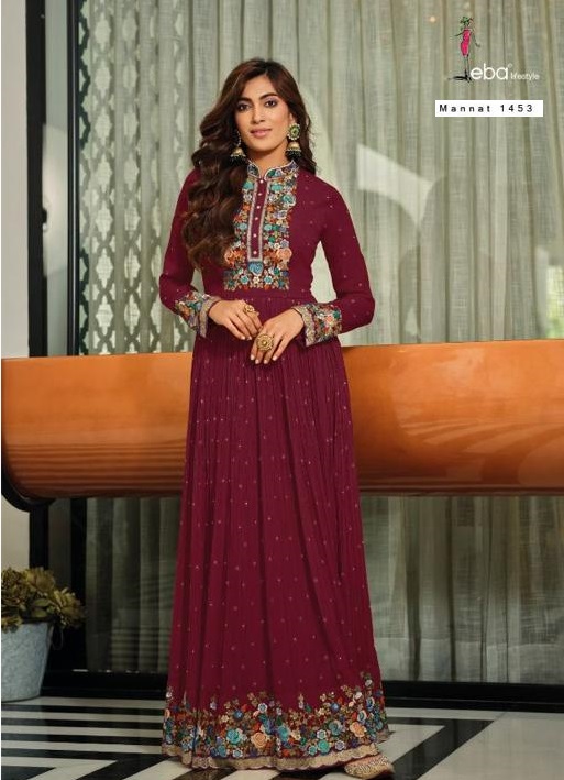 EBA LIFESTYLE MANNAT 1453 READYMADE SUITS MANUFACTURER