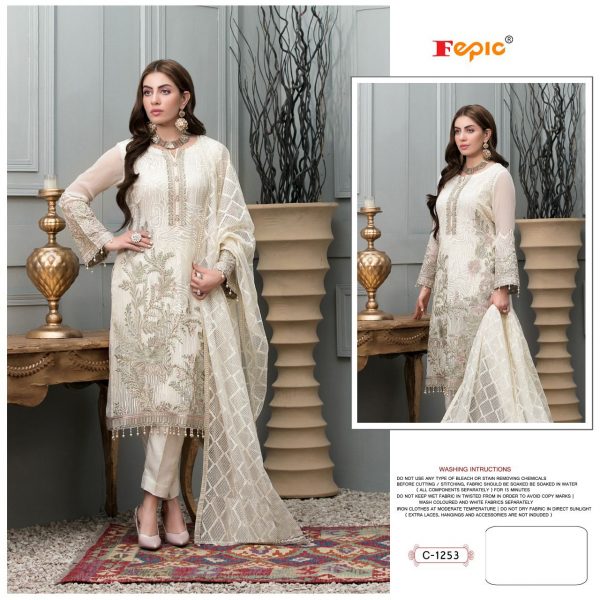 FEPIC C 1253 ROSEMEEN PAKISTANI SUITS MANUFACTURER