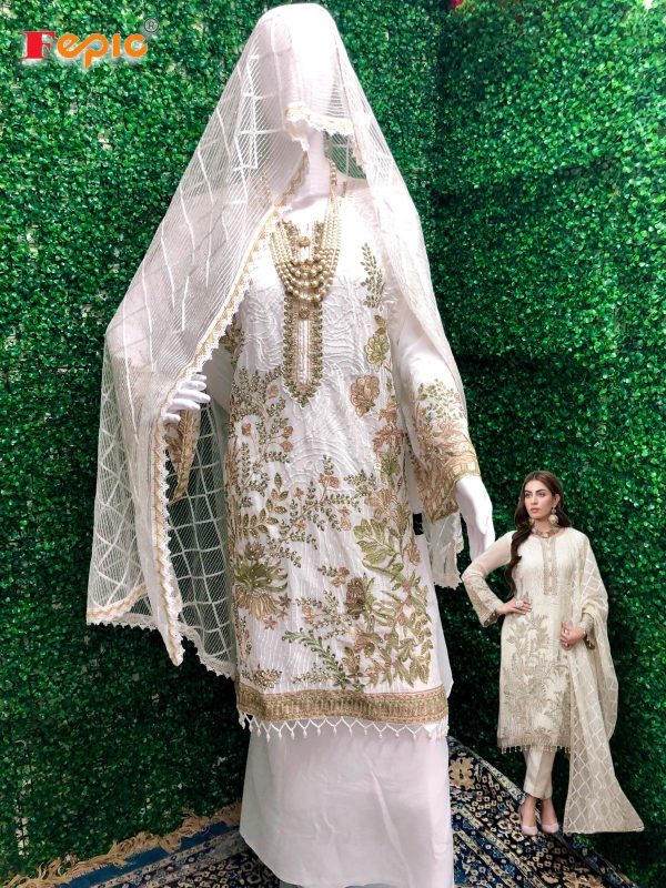 FEPIC C 1253 ROSEMEEN PAKISTANI SUITS MANUFACTURER