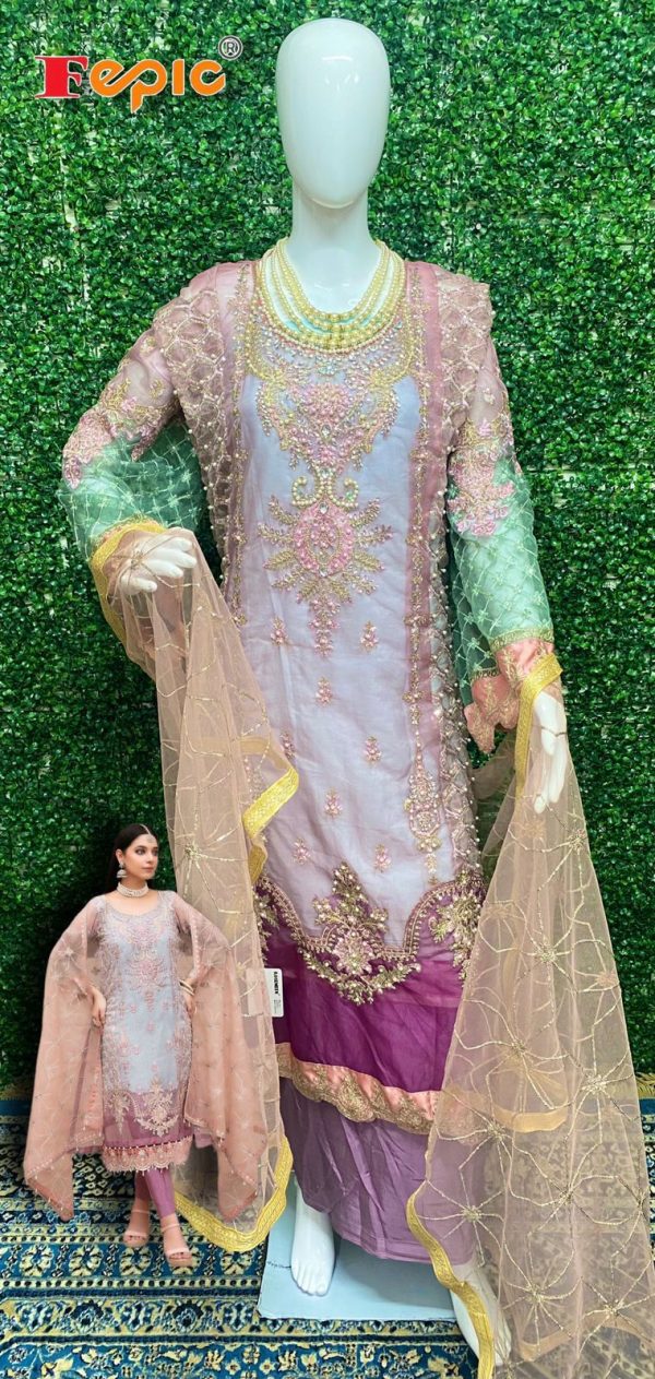 FEPIC C 1254 ROSEMEEN PAKISTANI SUITS MANUFACTURER