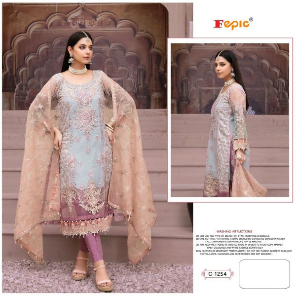 FEPIC C 1254 ROSEMEEN PAKISTANI SUITS MANUFACTURER