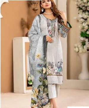 GULL AHMED LAWN UNSTITCHED KARACHI SALWAR KAMEEZ 01