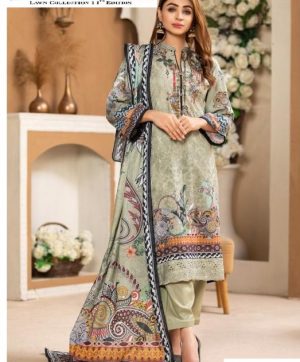 GULL AHMED LAWN UNSTITCHED KARACHI SALWAR KAMEEZ 03