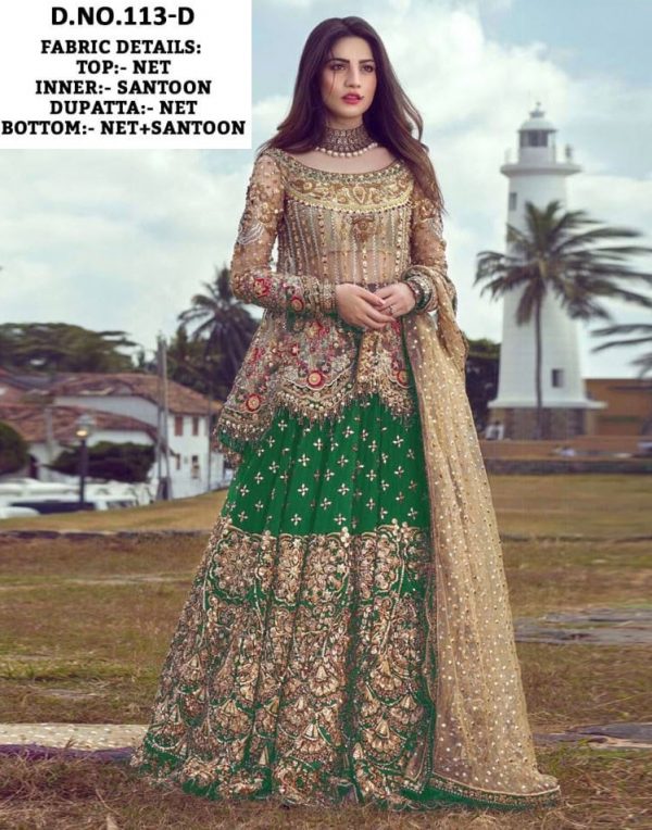 KALEESHA FAB 113 D PAKISTANI SUITS IN INDIA