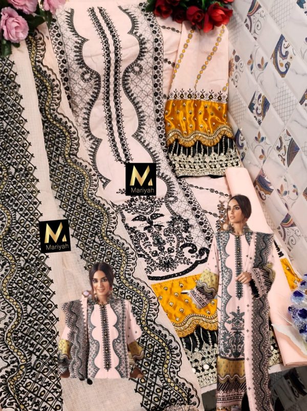 MARIYAH DESIGNER M 53 QALAMKAR PAKISTANI SUITS IN INDIA