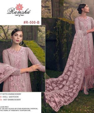 RAMSHA FASHION R 500 B PAKISTANI SUITS IN INDIA