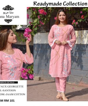 SANA MARYAM SM 101 READYMADE PREET TUNIC COLLECTION