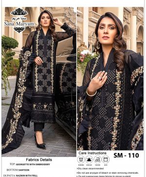 SANA MARYAM SM 110 PAKISTANI SALWAR KAMEEZ WHOLESALER