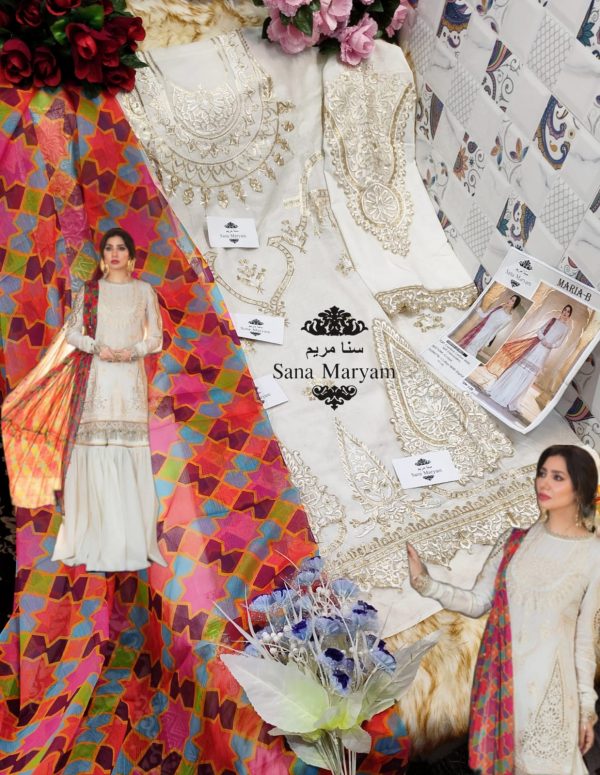 SANA MARYAM SM 120 MARIA B PAKISTANI SUITS IN INDIA