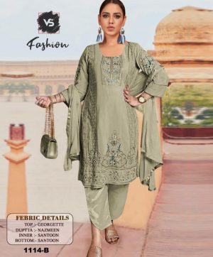 VS FASHION 1114 B PAKISTANI SUITS MANUFACTURER