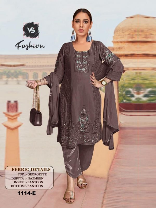 VS FASHION 1114 E PAKISTANI SUITS MANUFACTURER