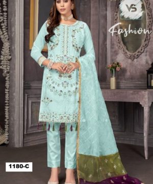 VS FASHION 1180 C PAKISTANI SUITS IN INDIA