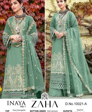 ZAHA 10021 A PAKISTANI SUITS MANUFACTURER