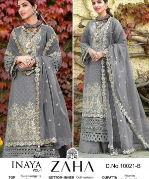 ZAHA 10021 B PAKISTANI SUITS MANUFACTURER